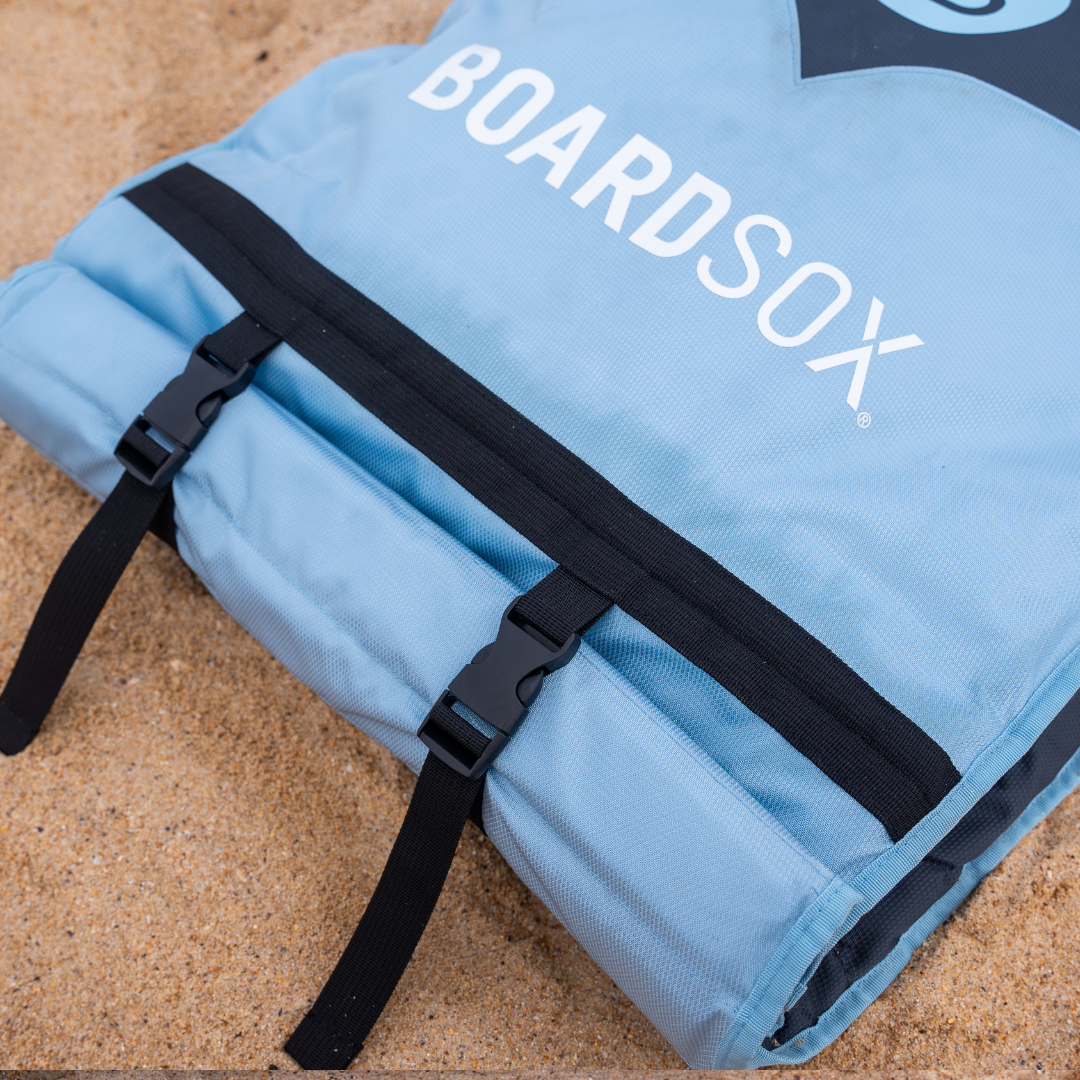 Long Surfboard Cover - Boardsox Zipperless Travel Surfboard Cover
