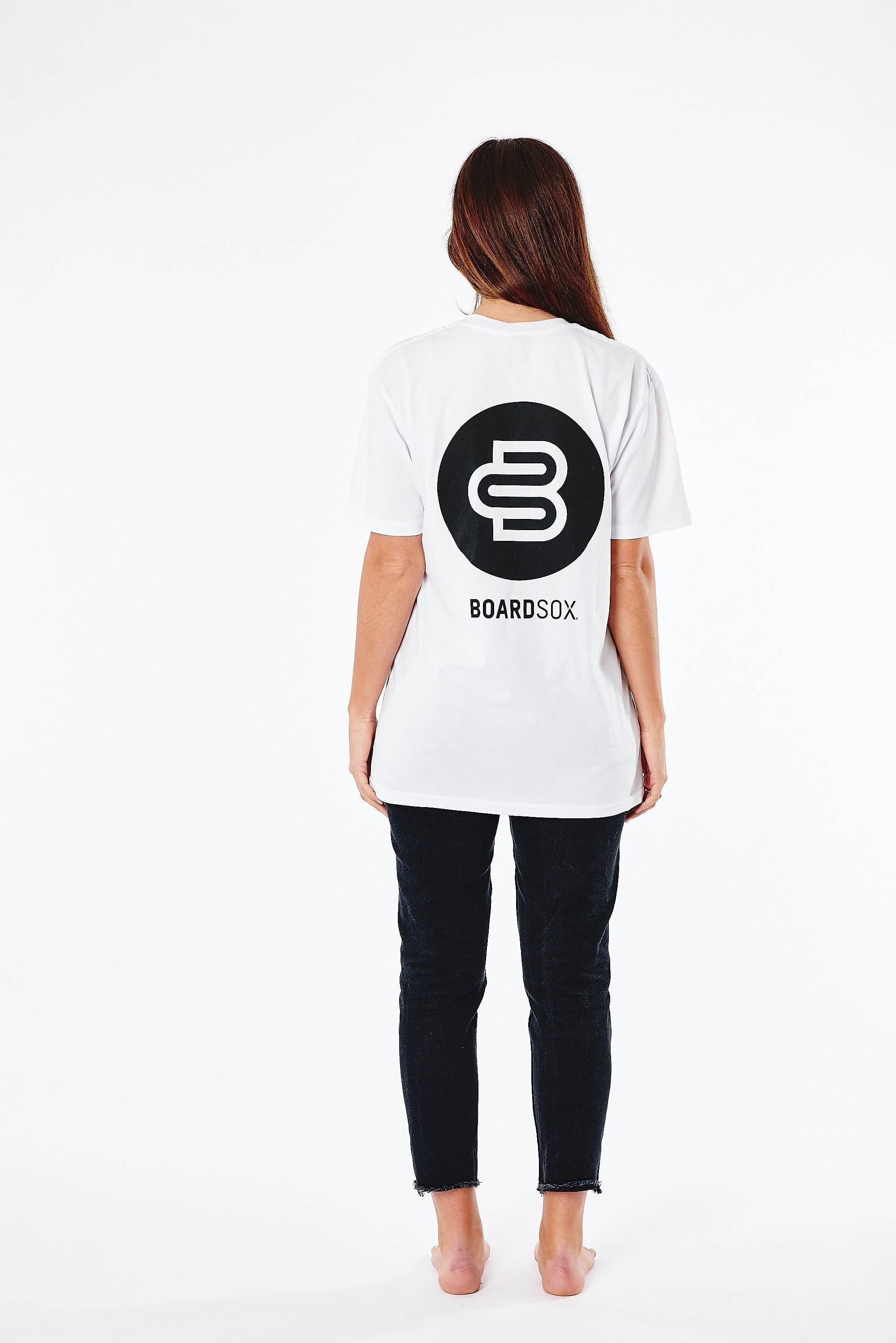 Boardsox® White T-Shirt unisex
