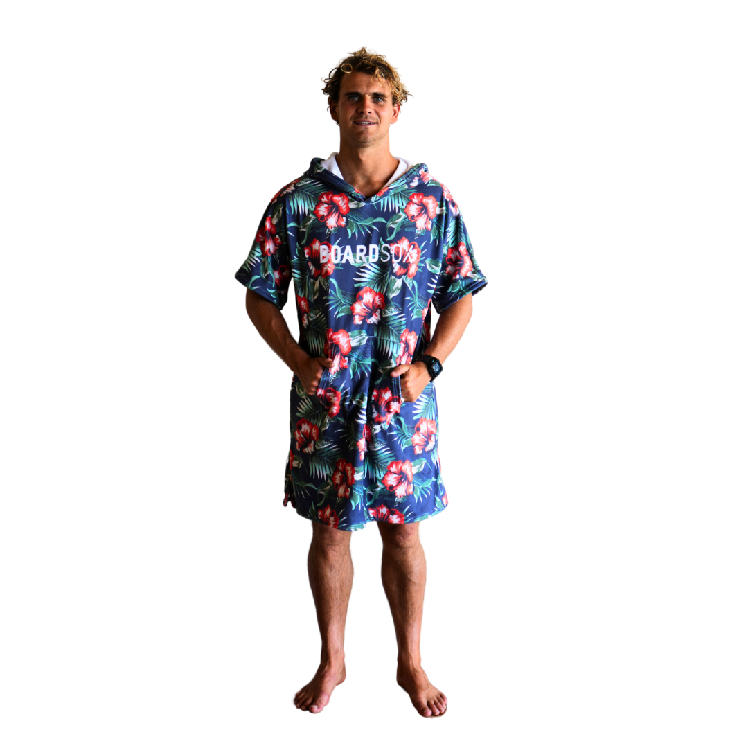 Hawaiian - Boardsox Hooded Towel + Surf Poncho