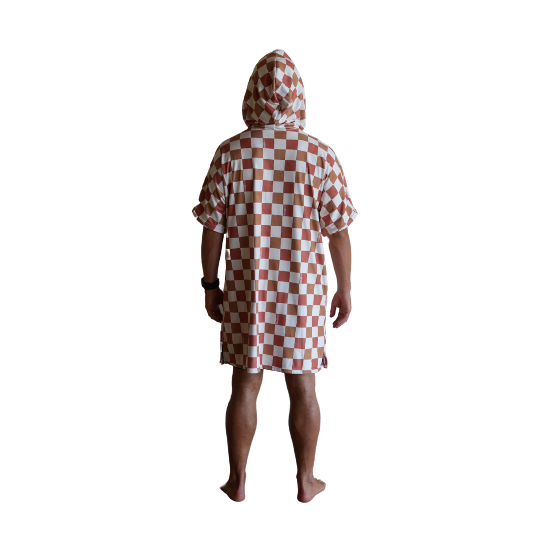 Carissa Check - Boardsox Hooded Towel + Surf Poncho