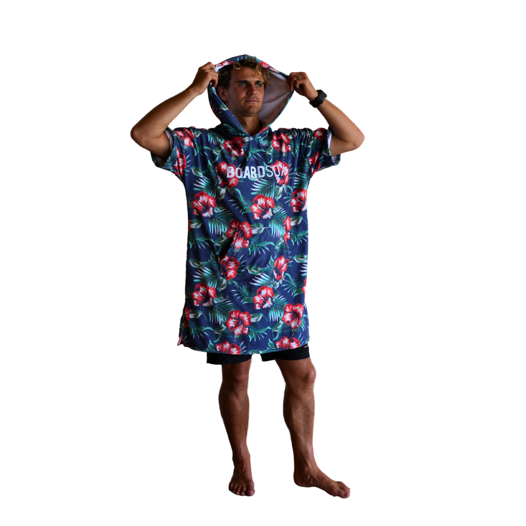 Hawaiian - Boardsox Hooded Towel + Surf Poncho