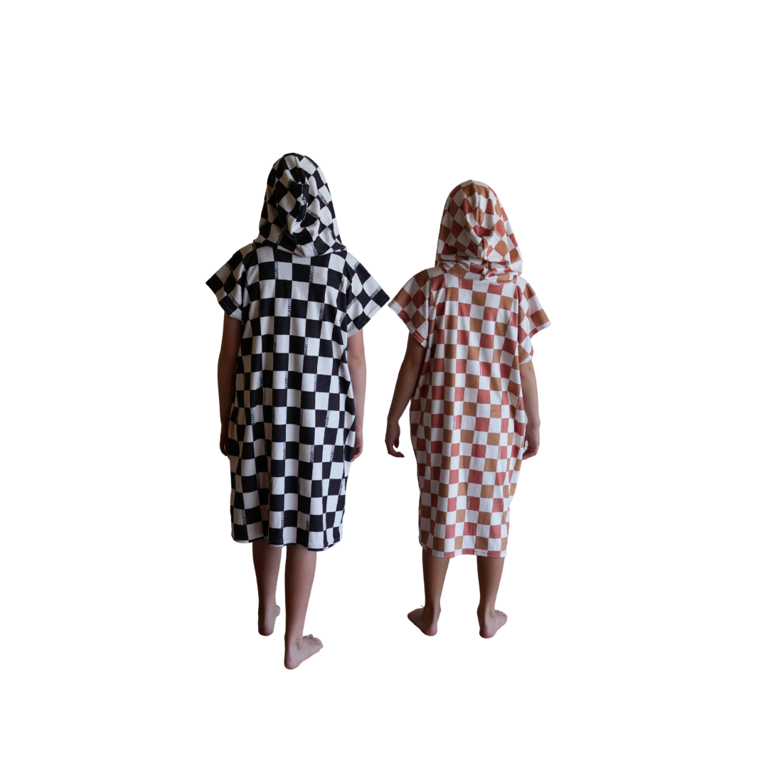 Koa  -  Groms Boardsox Hooded Towel + Surf Poncho