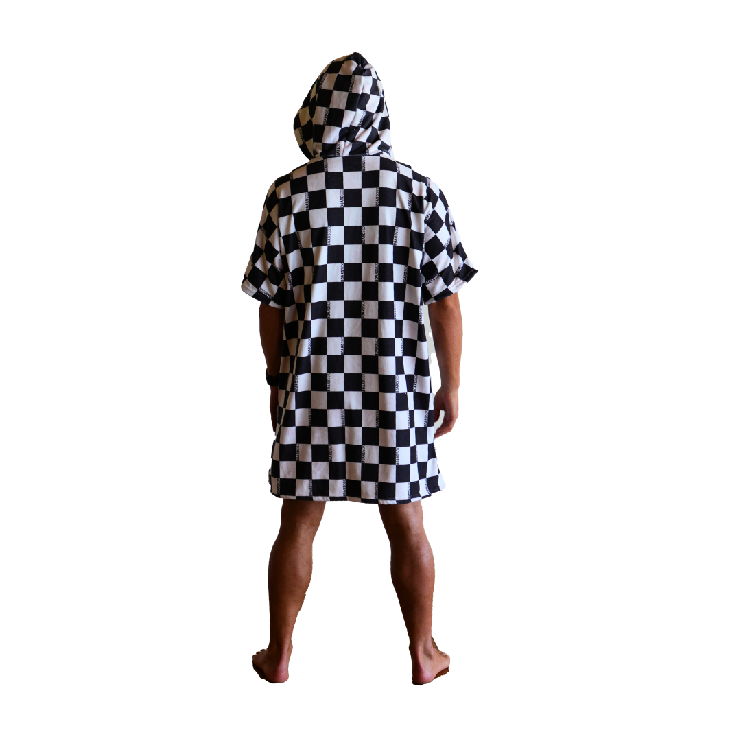 Checks - Boardsox Hooded Towel + Surf Poncho