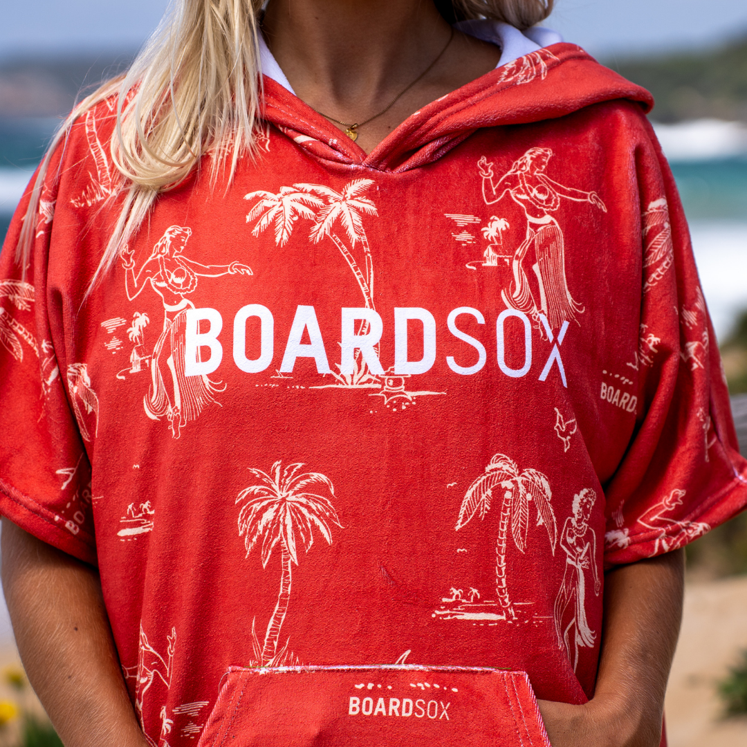 Hula Lula -  Boardsox Hooded Towel + Surf Poncho