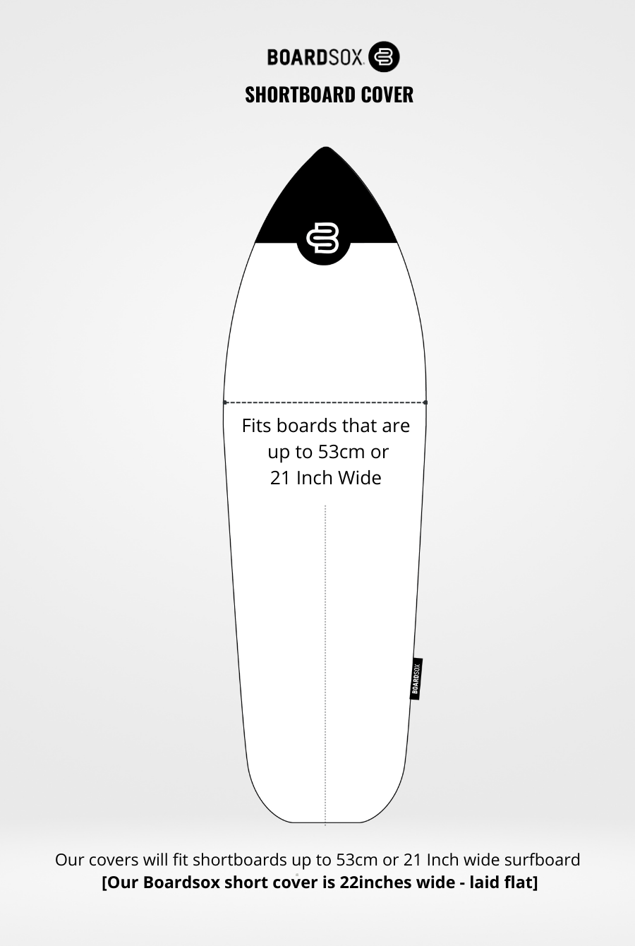 Flamingo Boardsox® Short Surfboard Cover