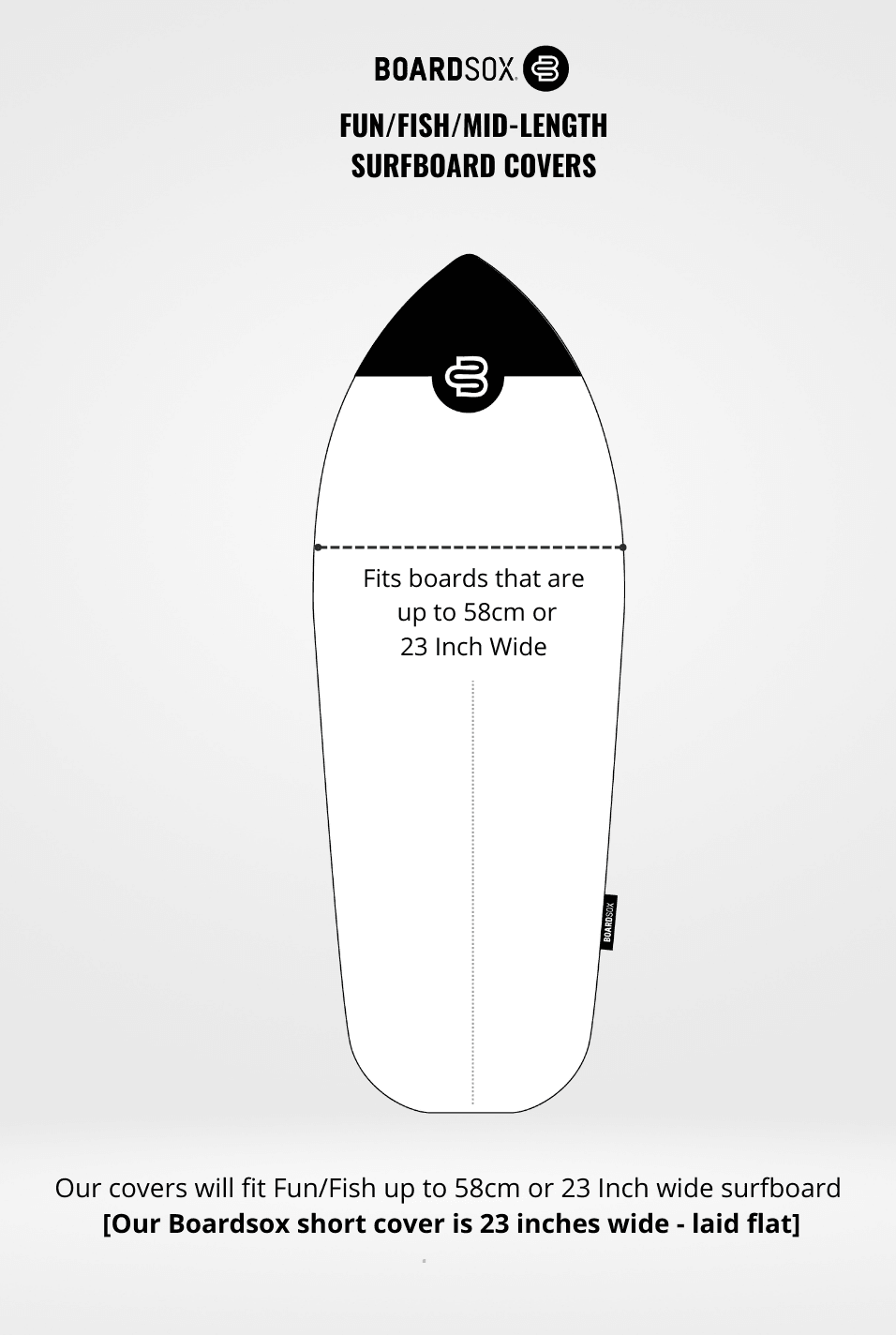 Kraken Fun/Fish Surfboard Cover - BOARDSOX® Australia