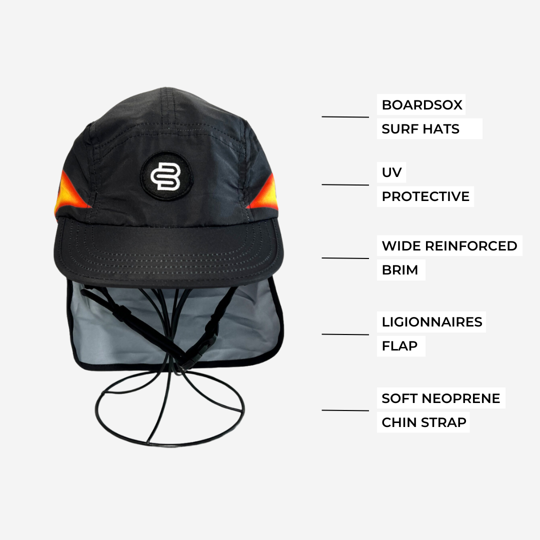 THIS IS A PRE ORDER Flames Boardsox Surf Cap