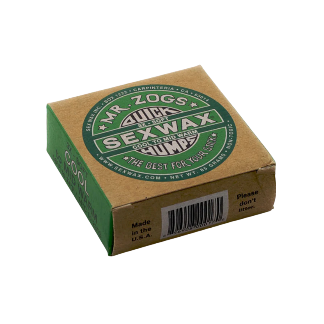 Sexwax Quick Humps Cool - Mid Warm Wax - Green