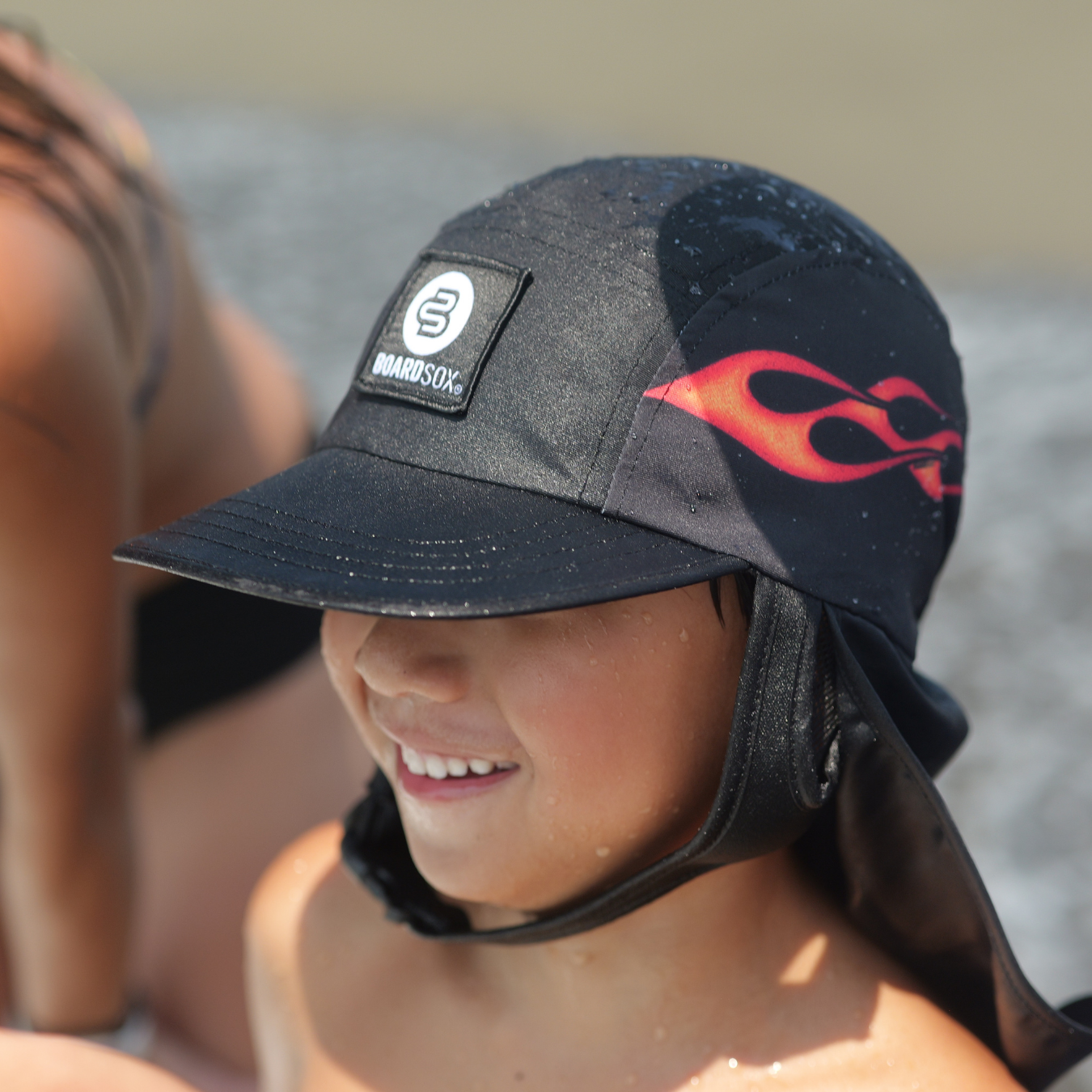 NEW! Kids - Flames Boardsox Surf Cap