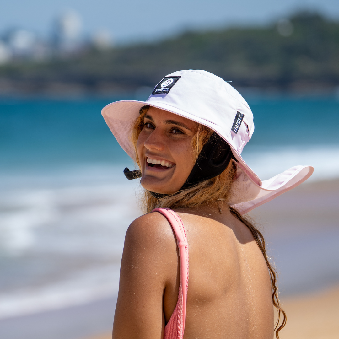 NEW!  Rose Water Surf Hat