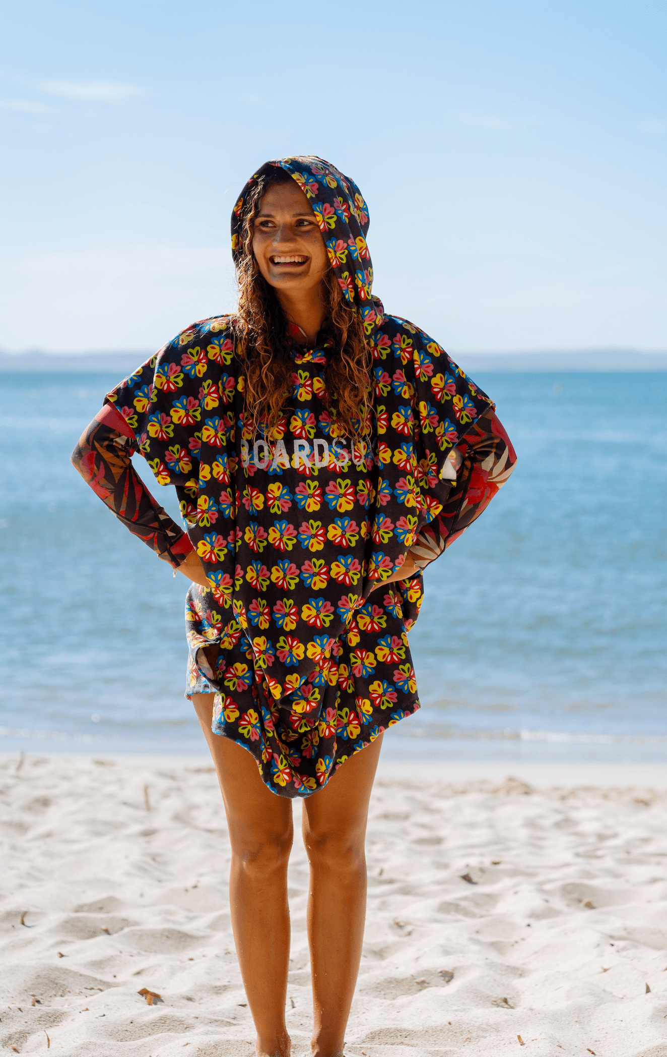Ozzie  Alien Love Boardsox  - Recycled Changing Poncho - BOARDSOX® Australia